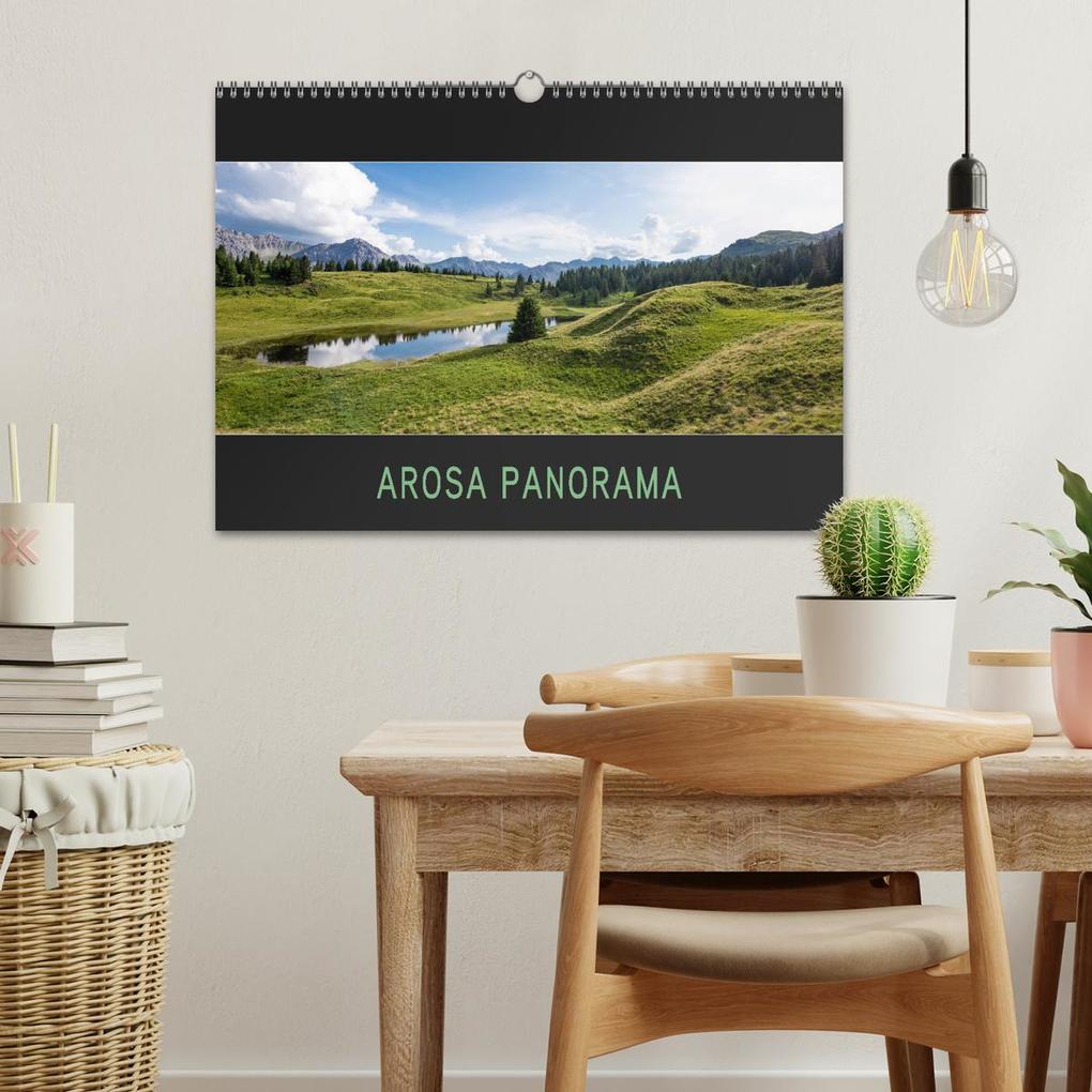 Weitere Ansicht: Arosa Panorama (Wandkalender 2026 DIN A3 quer), CALVENDO Monatskalender | Calvendo, Stefanie und Philipp Kellmann