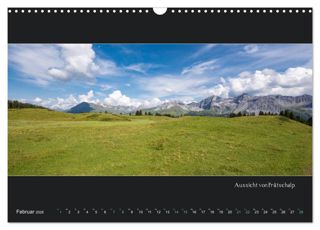 Weitere Ansicht: Arosa Panorama (Wandkalender 2026 DIN A3 quer), CALVENDO Monatskalender | Calvendo, Stefanie und Philipp Kellmann
