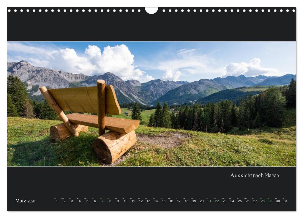 Weitere Ansicht: Arosa Panorama (Wandkalender 2026 DIN A3 quer), CALVENDO Monatskalender | Calvendo, Stefanie und Philipp Kellmann