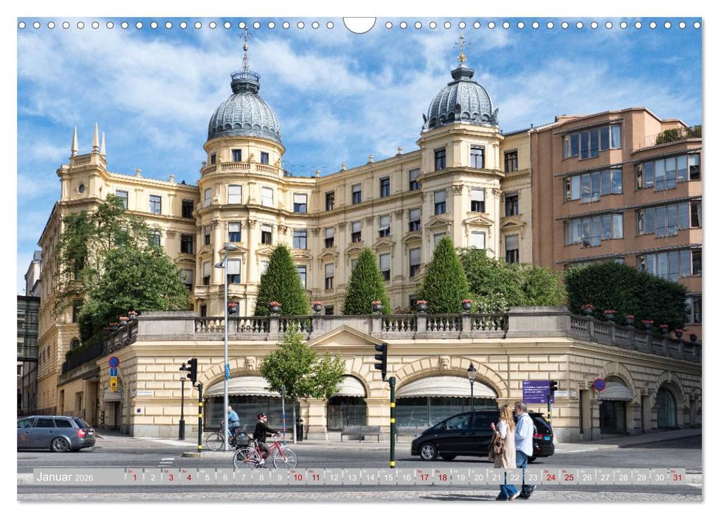 Weitere Ansicht: Stockholm - Mal anders gesehen (Wandkalender 2026 DIN A3 quer), CALVENDO Monatskalender | Calvendo, Dirk rosin