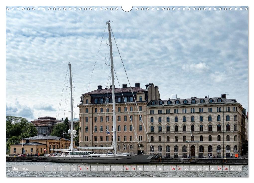 Weitere Ansicht: Stockholm - Mal anders gesehen (Wandkalender 2026 DIN A3 quer), CALVENDO Monatskalender | Calvendo, Dirk rosin