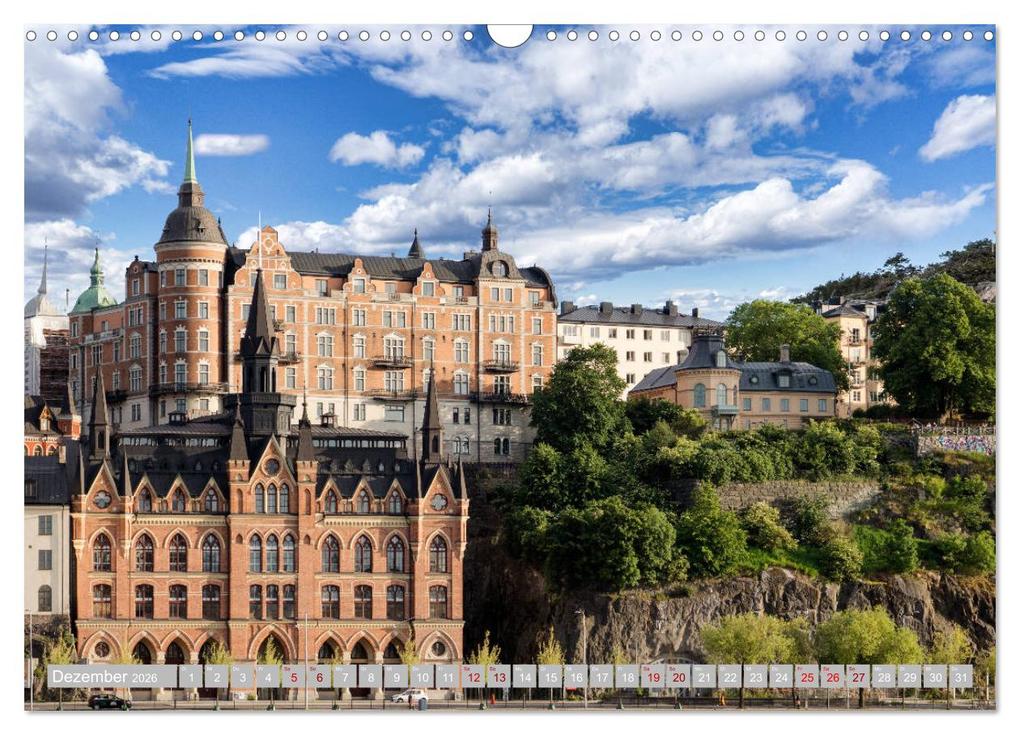 Weitere Ansicht: Stockholm - Mal anders gesehen (Wandkalender 2026 DIN A3 quer), CALVENDO Monatskalender | Calvendo, Dirk rosin