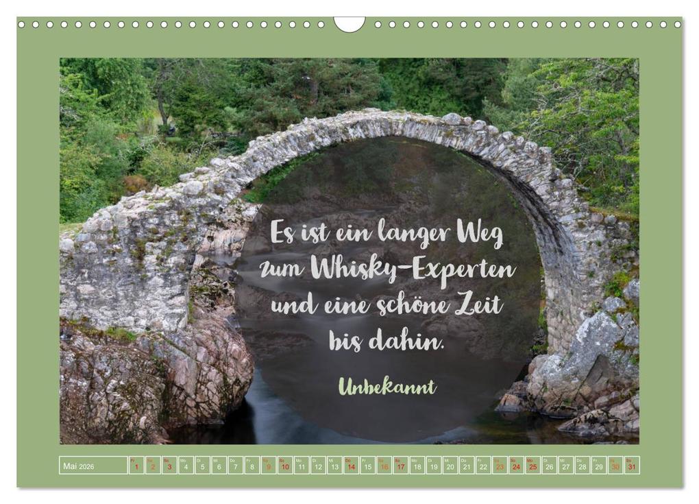 Weitere Ansicht: Whisky-Weisheiten (Wandkalender 2026 DIN A3 quer), CALVENDO Monatskalender | Calvendo, Anke Grau