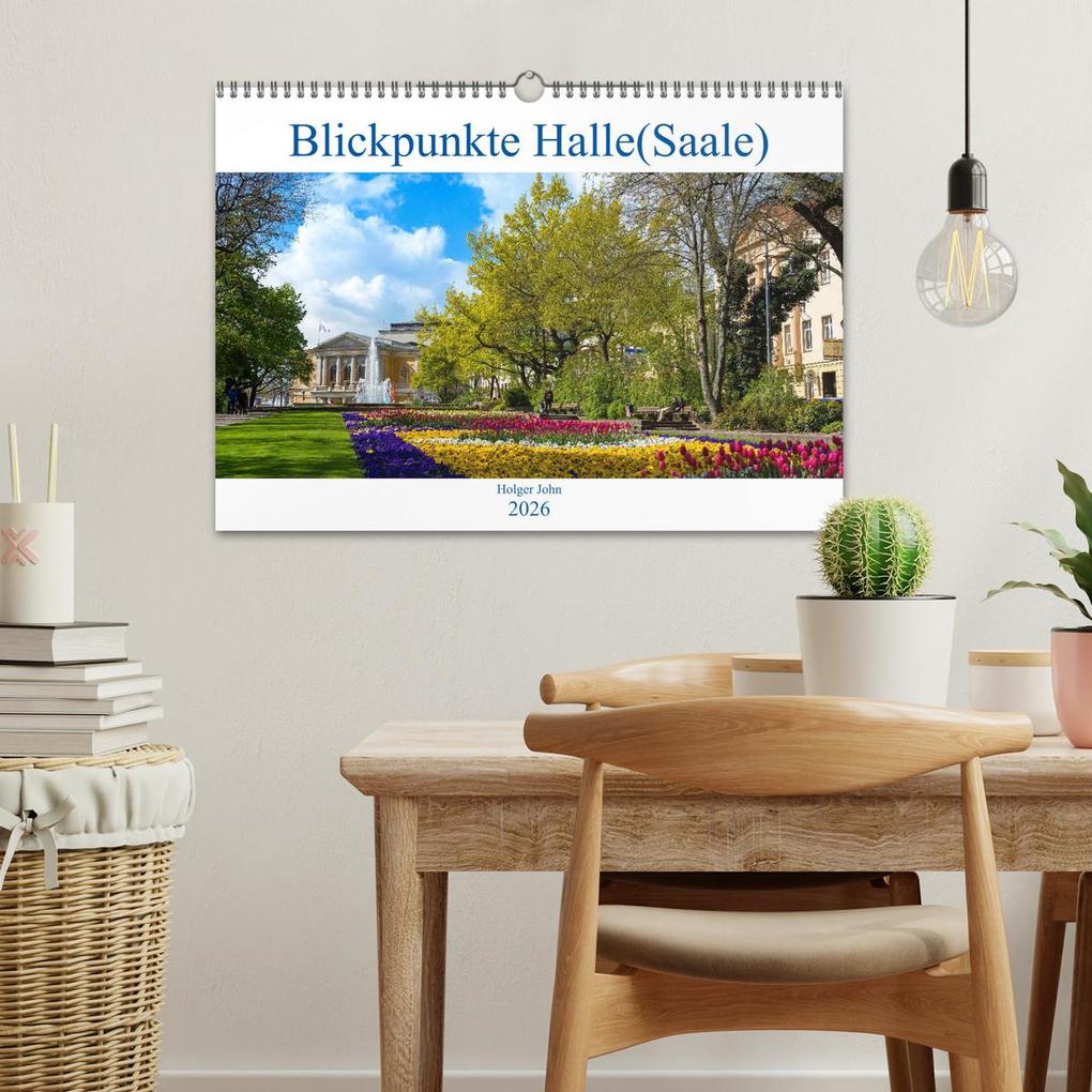 Weitere Ansicht: Blickpunkte Halle (Saale) (Wandkalender 2026 DIN A3 quer), CALVENDO Monatskalender | Calvendo, Holger John