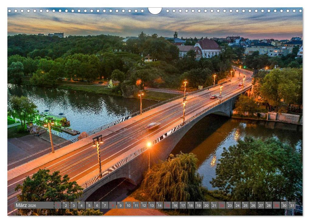 Weitere Ansicht: Blickpunkte Halle (Saale) (Wandkalender 2026 DIN A3 quer), CALVENDO Monatskalender | Calvendo, Holger John