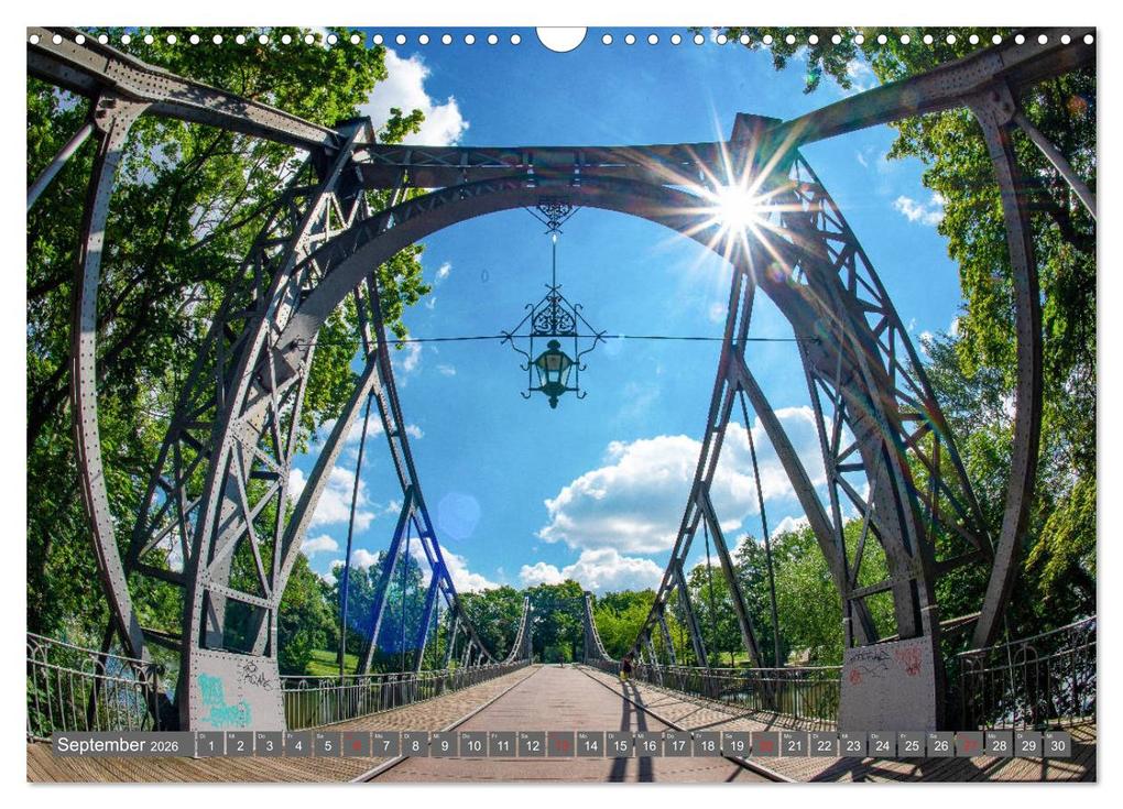 Weitere Ansicht: Blickpunkte Halle (Saale) (Wandkalender 2026 DIN A3 quer), CALVENDO Monatskalender | Calvendo, Holger John