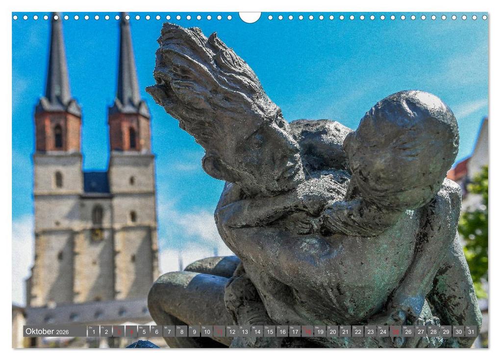 Weitere Ansicht: Blickpunkte Halle (Saale) (Wandkalender 2026 DIN A3 quer), CALVENDO Monatskalender | Calvendo, Holger John