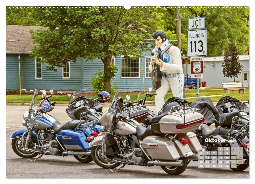 Weitere Ansicht: Fernweh und Traumziele: Auf Motorrad-Tour in den USA (hochwertiger Premium Wandkalender 2026 DIN A2 quer), Kunstdruck in Hochglanz | Calvendo, CALVENDO CALVENDO