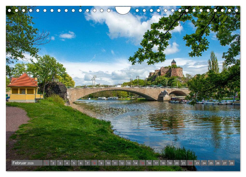 Weitere Ansicht: Blickpunkte Halle (Saale) (Wandkalender 2026 DIN A4 quer), CALVENDO Monatskalender | Calvendo, Holger John