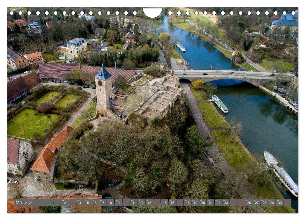Weitere Ansicht: Blickpunkte Halle (Saale) (Wandkalender 2026 DIN A4 quer), CALVENDO Monatskalender | Calvendo, Holger John
