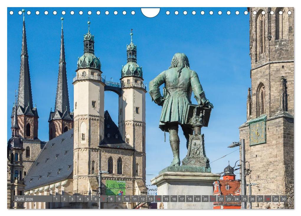 Weitere Ansicht: Blickpunkte Halle (Saale) (Wandkalender 2026 DIN A4 quer), CALVENDO Monatskalender | Calvendo, Holger John