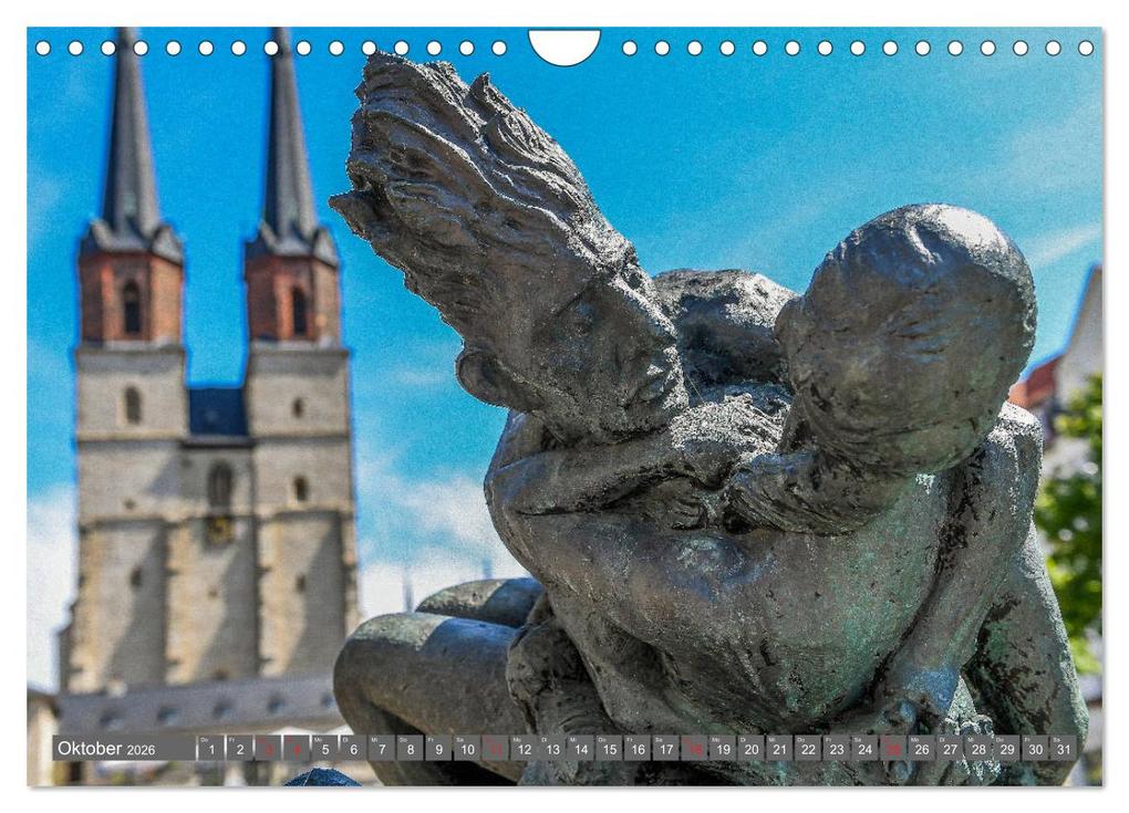 Weitere Ansicht: Blickpunkte Halle (Saale) (Wandkalender 2026 DIN A4 quer), CALVENDO Monatskalender | Calvendo, Holger John