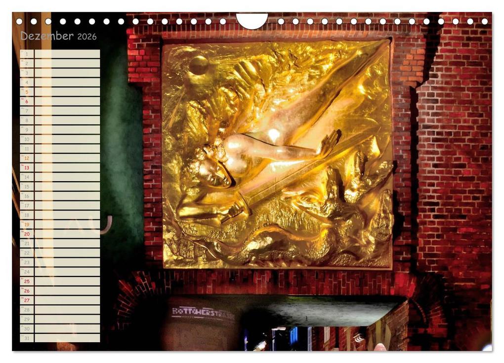 Weitere Ansicht: Der kleine Bremen Kalender (Wandkalender 2026 DIN A4 quer), CALVENDO Monatskalender | Calvendo, Jens Siebert