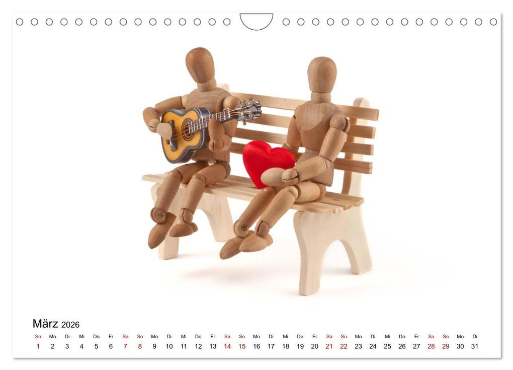 Weitere Ansicht: Und immer wieder mit Liebe (Wandkalender 2026 DIN A4 quer), CALVENDO Monatskalender | Calvendo, Kerstin Waurick