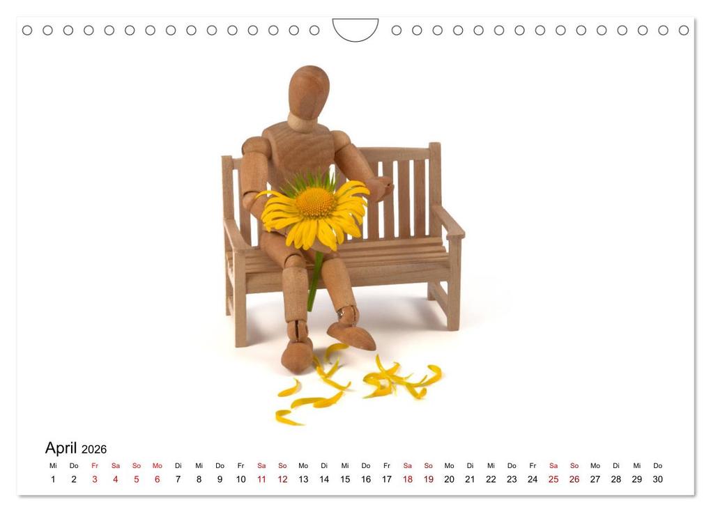 Weitere Ansicht: Und immer wieder mit Liebe (Wandkalender 2026 DIN A4 quer), CALVENDO Monatskalender | Calvendo, Kerstin Waurick