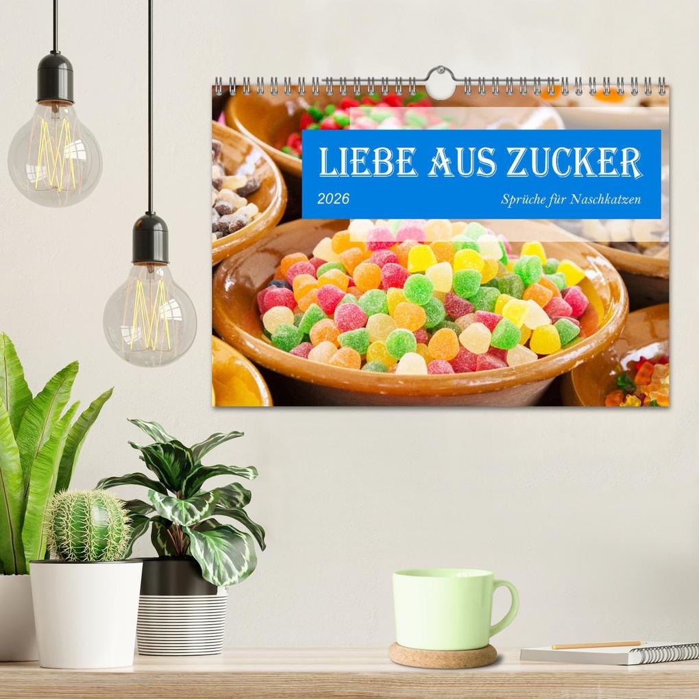 Weitere Ansicht: Liebe aus Zucker (Wandkalender 2026 DIN A4 quer), CALVENDO Monatskalender | Calvendo, Kerstin Waurick