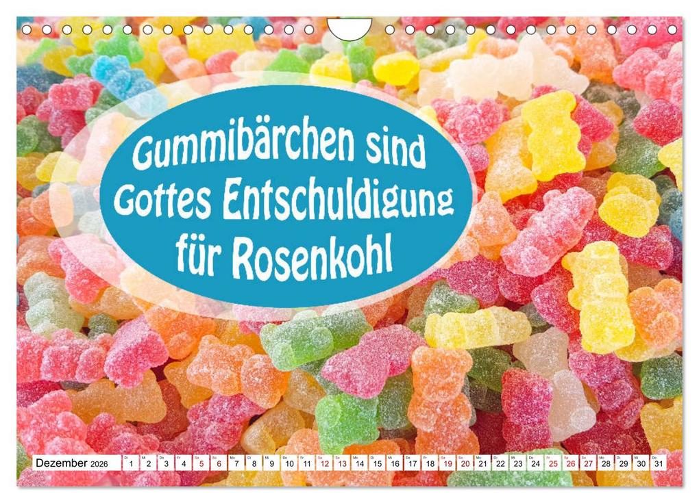 Weitere Ansicht: Liebe aus Zucker (Wandkalender 2026 DIN A4 quer), CALVENDO Monatskalender | Calvendo, Kerstin Waurick