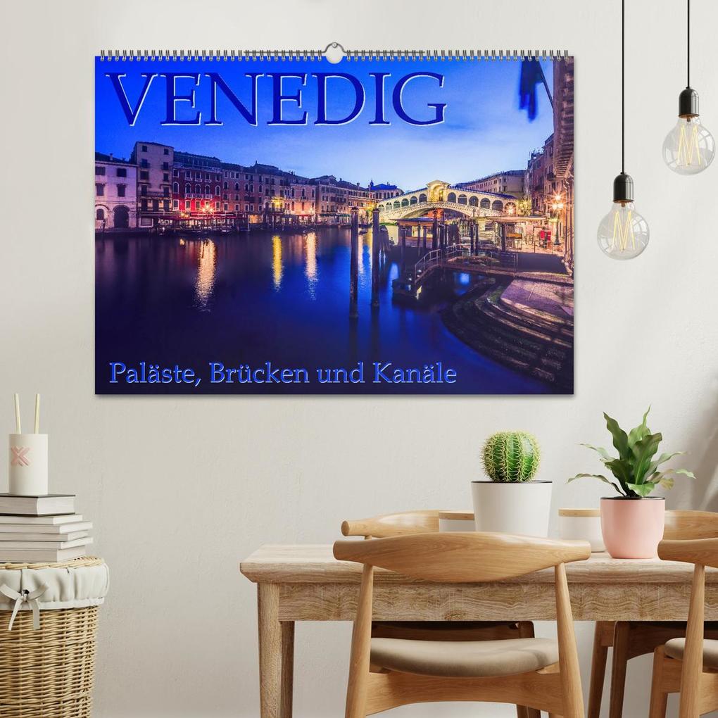 Weitere Ansicht: Venedig - Paläste, Brücken und Kanäle (Wandkalender 2026 DIN A2 quer), CALVENDO Monatskalender | Calvendo, Gerd-Uwe Neukamp