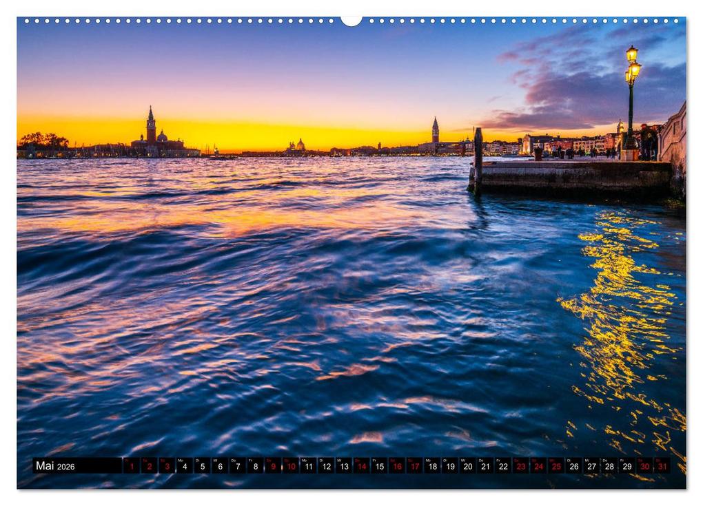 Weitere Ansicht: Venedig - Paläste, Brücken und Kanäle (Wandkalender 2026 DIN A2 quer), CALVENDO Monatskalender | Calvendo, Gerd-Uwe Neukamp