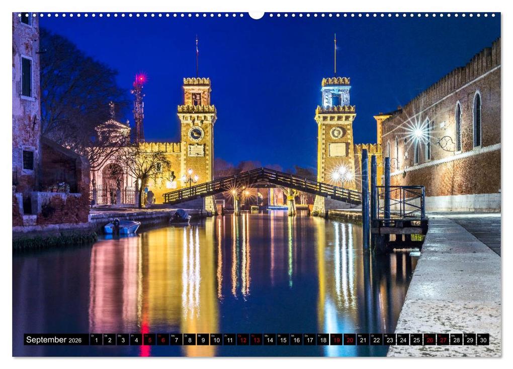 Weitere Ansicht: Venedig - Paläste, Brücken und Kanäle (Wandkalender 2026 DIN A2 quer), CALVENDO Monatskalender | Calvendo, Gerd-Uwe Neukamp