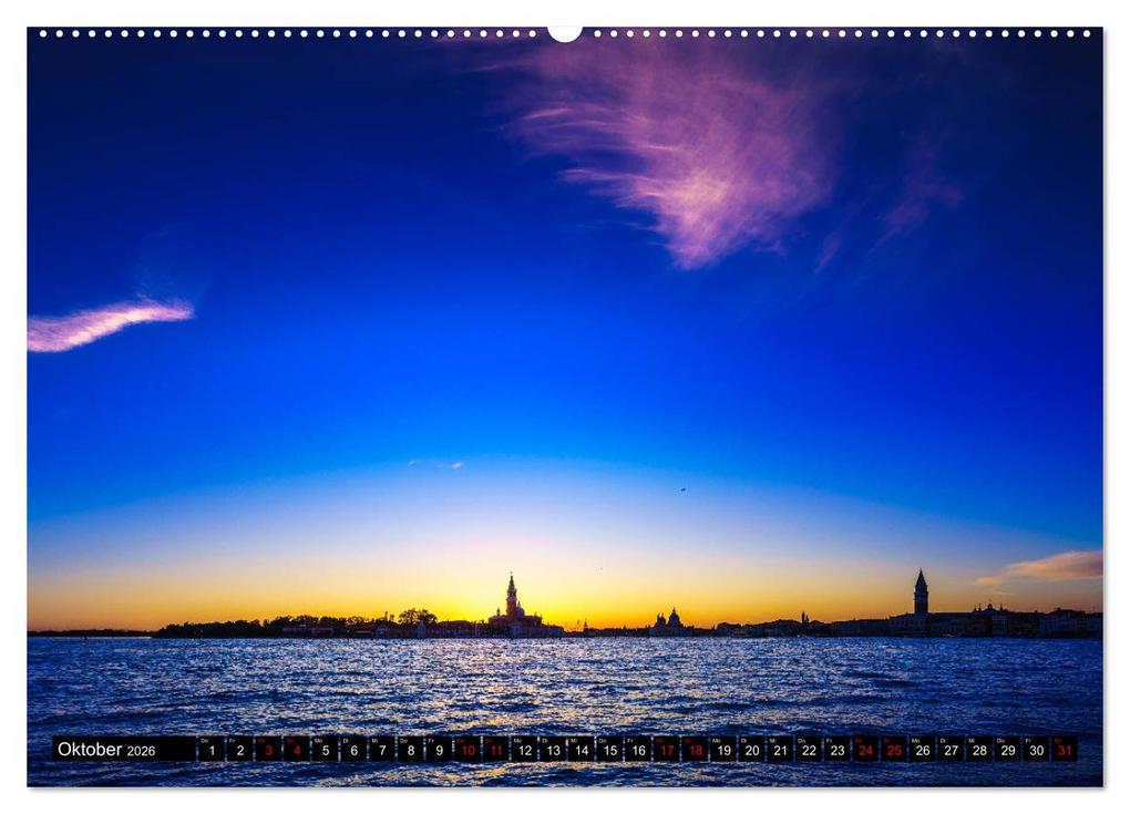 Weitere Ansicht: Venedig - Paläste, Brücken und Kanäle (Wandkalender 2026 DIN A2 quer), CALVENDO Monatskalender | Calvendo, Gerd-Uwe Neukamp