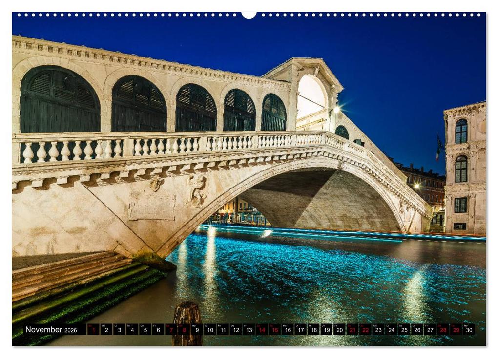 Weitere Ansicht: Venedig - Paläste, Brücken und Kanäle (Wandkalender 2026 DIN A2 quer), CALVENDO Monatskalender | Calvendo, Gerd-Uwe Neukamp