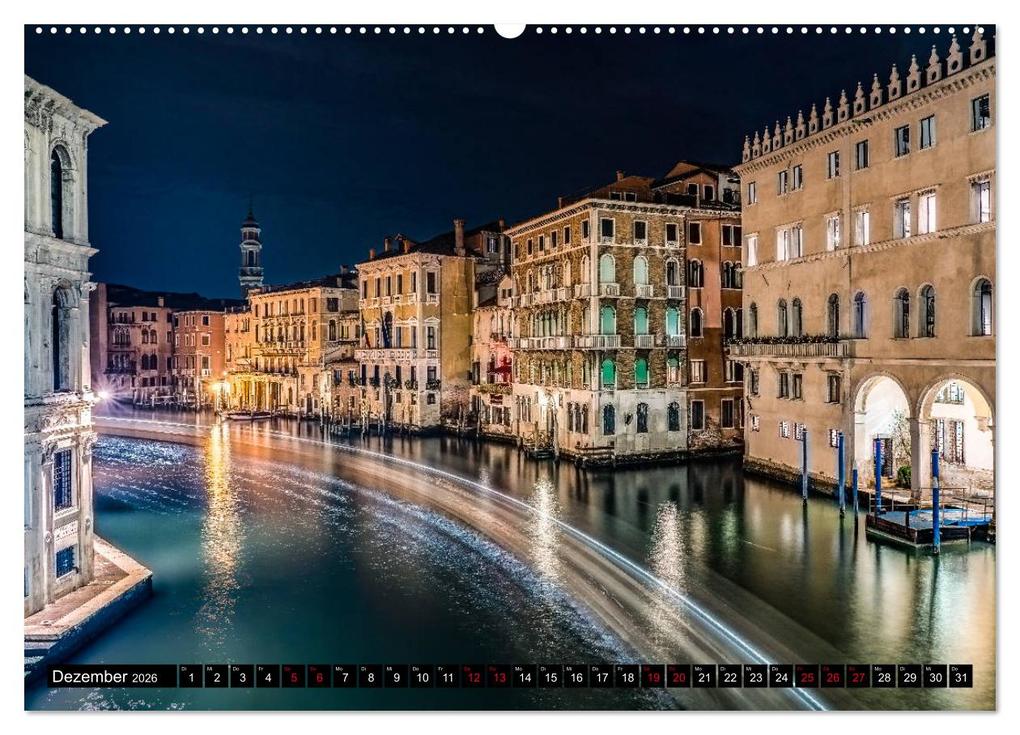 Weitere Ansicht: Venedig - Paläste, Brücken und Kanäle (Wandkalender 2026 DIN A2 quer), CALVENDO Monatskalender | Calvendo, Gerd-Uwe Neukamp