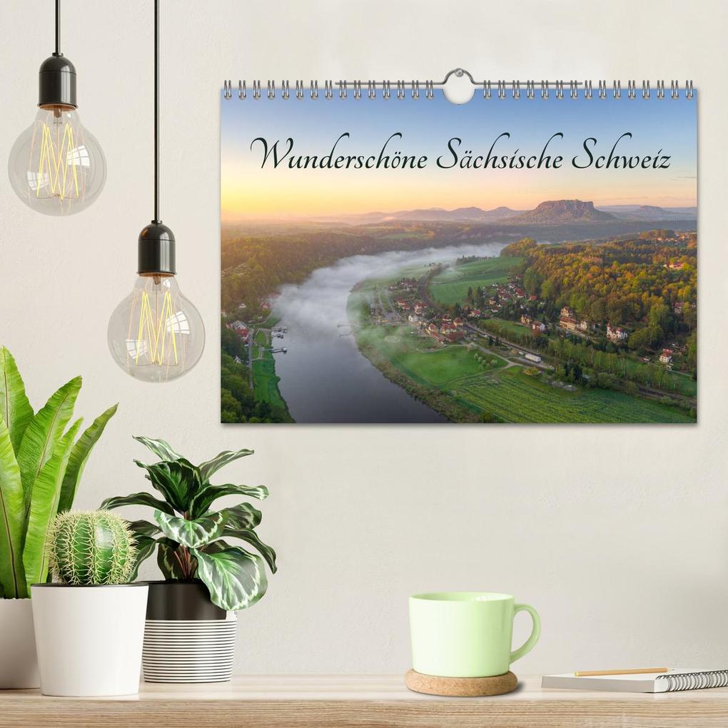 Weitere Ansicht: Wunderschöne Sächsische Schweiz (Wandkalender 2026 DIN A4 quer), CALVENDO Monatskalender | Calvendo, Michael Valjak