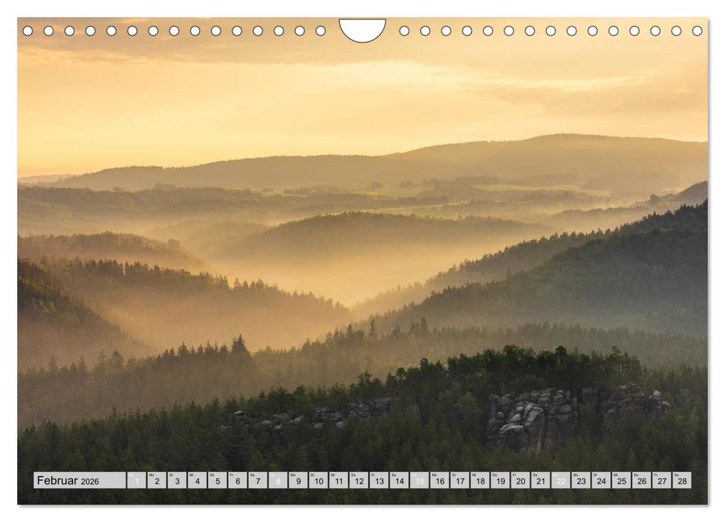 Weitere Ansicht: Wunderschöne Sächsische Schweiz (Wandkalender 2026 DIN A4 quer), CALVENDO Monatskalender | Calvendo, Michael Valjak