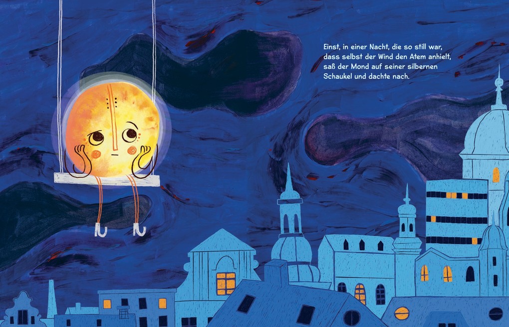 Weitere Ansicht: Als der Mond die Sterne ordnen wollte | Lena Raubaum