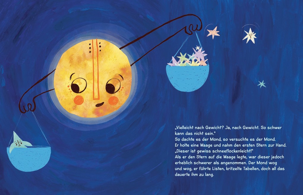 Weitere Ansicht: Als der Mond die Sterne ordnen wollte | Lena Raubaum