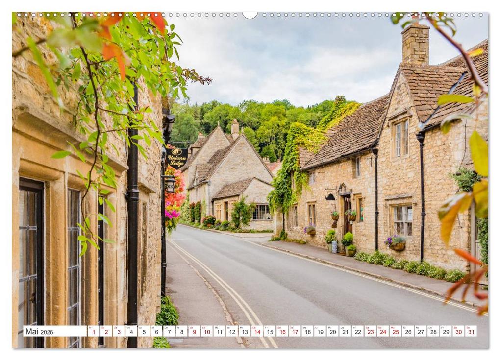 Weitere Ansicht: Die englischen Cotswolds (Wandkalender 2026 DIN A2 quer), CALVENDO Monatskalender | Stefanie Perner, Calvendo