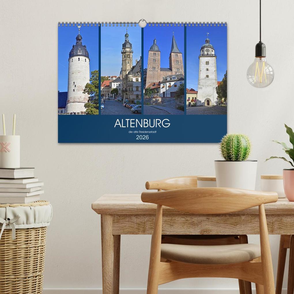 Weitere Ansicht: ALTENBURG, die alte Residenzstadt (Wandkalender 2026 DIN A3 quer), CALVENDO Monatskalender | Ulrich Senff, Calvendo