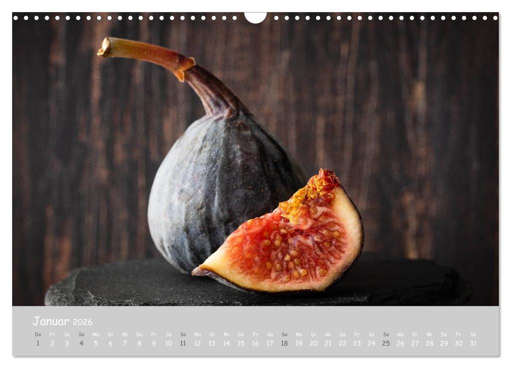 Weitere Ansicht: authentic FOOD art Obst und Gemüse (Wandkalender 2026 DIN A3 quer), CALVENDO Monatskalender | Chantal Dysli, Calvendo