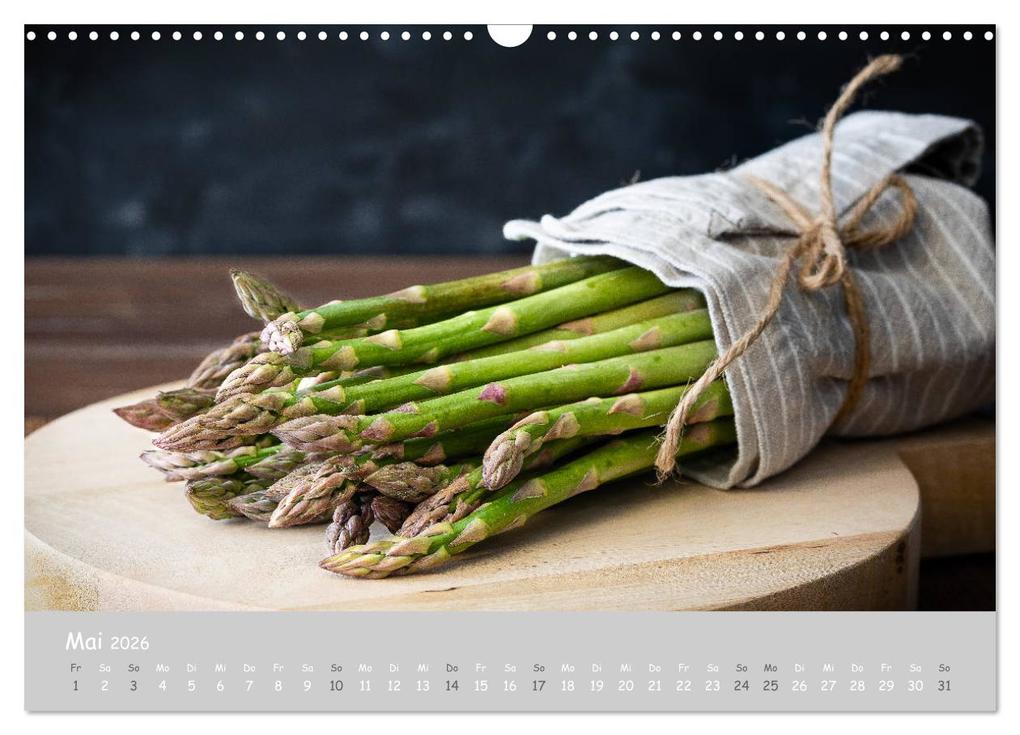 Weitere Ansicht: authentic FOOD art Obst und Gemüse (Wandkalender 2026 DIN A3 quer), CALVENDO Monatskalender | Chantal Dysli, Calvendo
