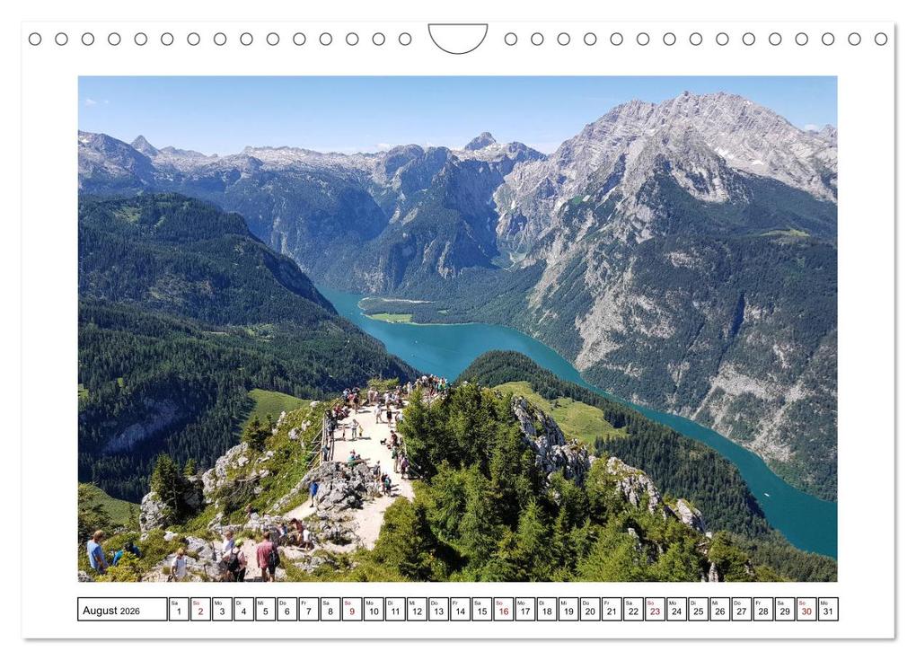 Weitere Ansicht: Sehnsuchtsorte im Berchtesgadener Land (Wandkalender 2026 DIN A4 quer), CALVENDO Monatskalender | Heike Hoffmann, Calvendo