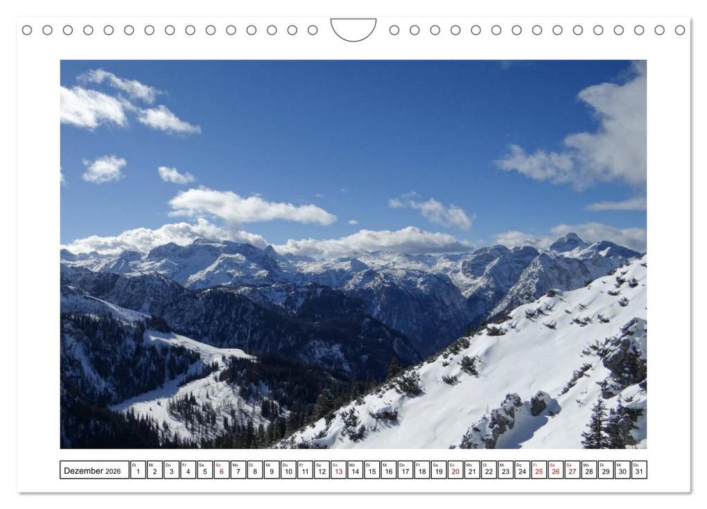 Weitere Ansicht: Sehnsuchtsorte im Berchtesgadener Land (Wandkalender 2026 DIN A4 quer), CALVENDO Monatskalender | Heike Hoffmann, Calvendo