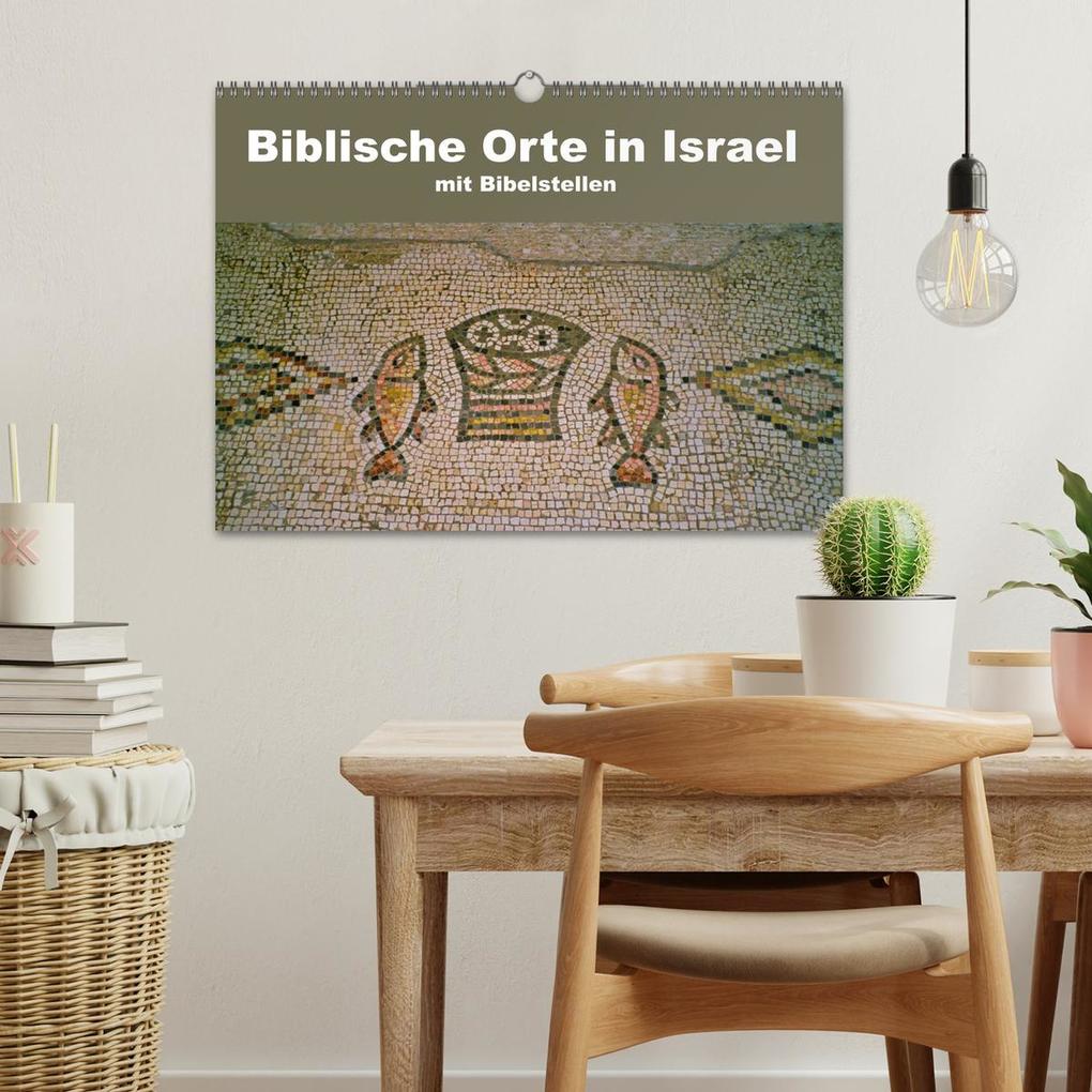 Weitere Ansicht: Biblische Orte in Israel mit Bibelstellen (Wandkalender 2026 DIN A3 quer), CALVENDO Monatskalender | Hans-Georg Vorndran, Calvendo