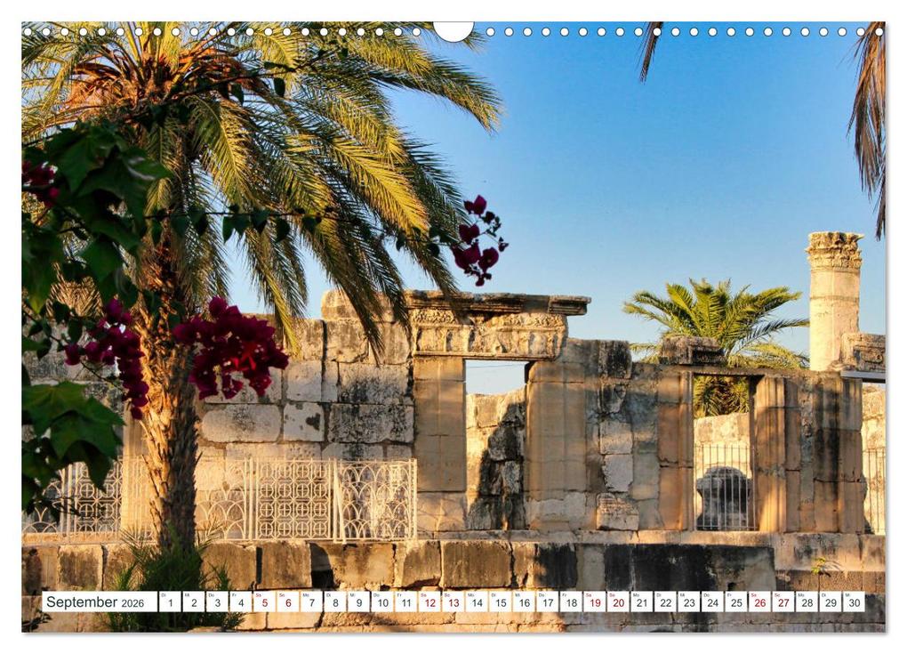 Weitere Ansicht: Biblische Orte in Israel mit Bibelstellen (Wandkalender 2026 DIN A3 quer), CALVENDO Monatskalender | Hans-Georg Vorndran, Calvendo