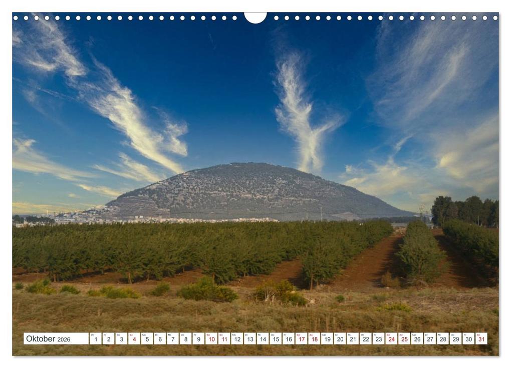 Weitere Ansicht: Biblische Orte in Israel mit Bibelstellen (Wandkalender 2026 DIN A3 quer), CALVENDO Monatskalender | Hans-Georg Vorndran, Calvendo