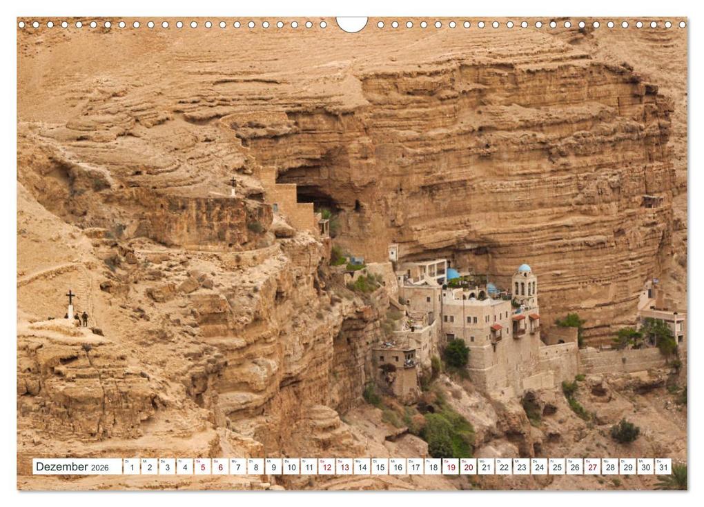 Weitere Ansicht: Biblische Orte in Israel mit Bibelstellen (Wandkalender 2026 DIN A3 quer), CALVENDO Monatskalender | Hans-Georg Vorndran, Calvendo