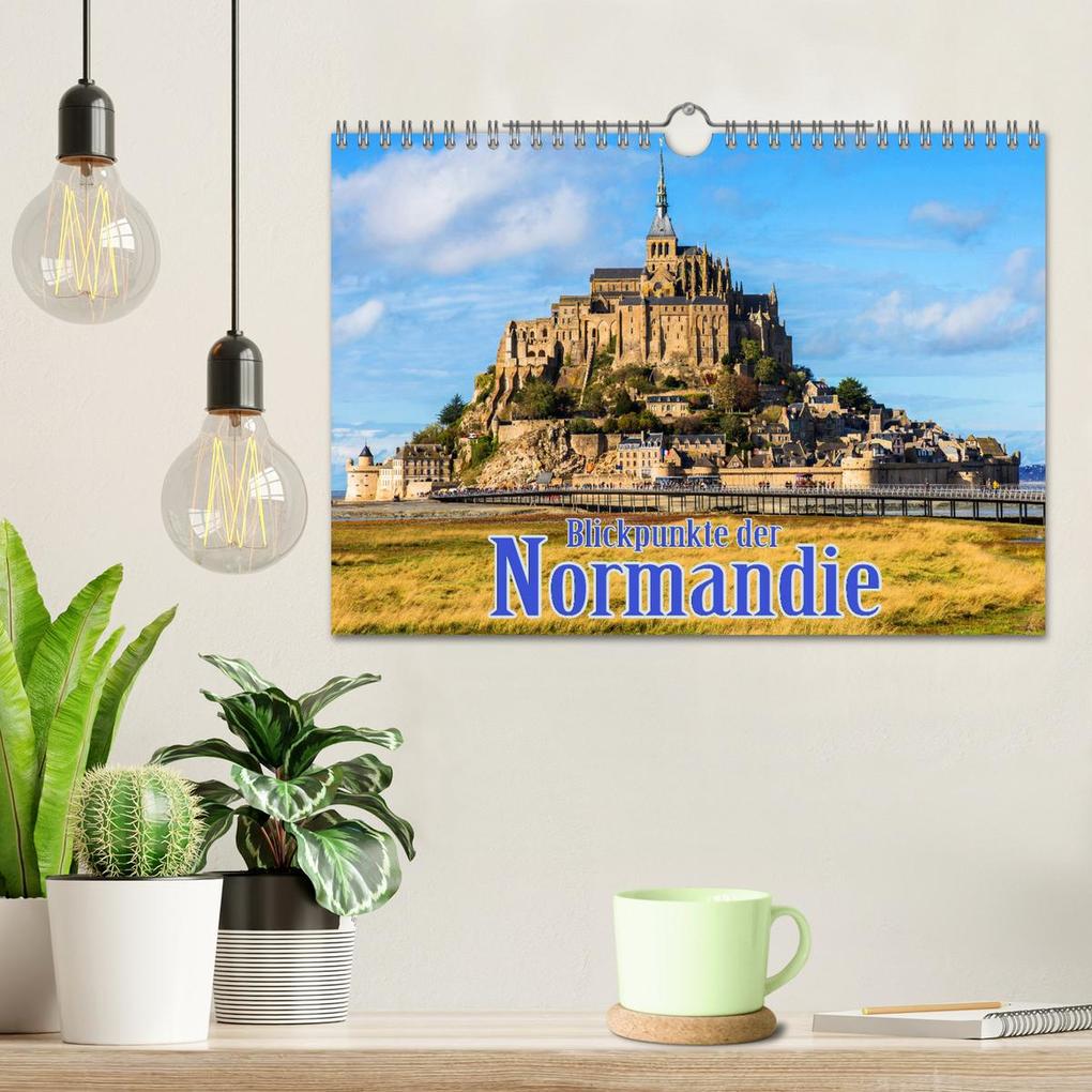 Weitere Ansicht: Blickpunkte der Normandie (Wandkalender 2026 DIN A4 quer), CALVENDO Monatskalender | Stefan Schütter, Calvendo