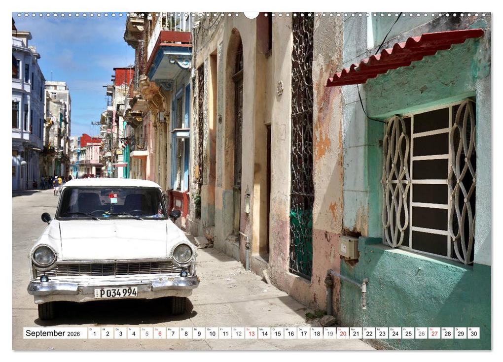 Weitere Ansicht: Ford Taunus P2 - 17M - Ein Klassiker aus Köln in Kuba (Wandkalender 2026 DIN A2 quer), CALVENDO Monatskalender | Henning von Löwis of Menar, Calvendo