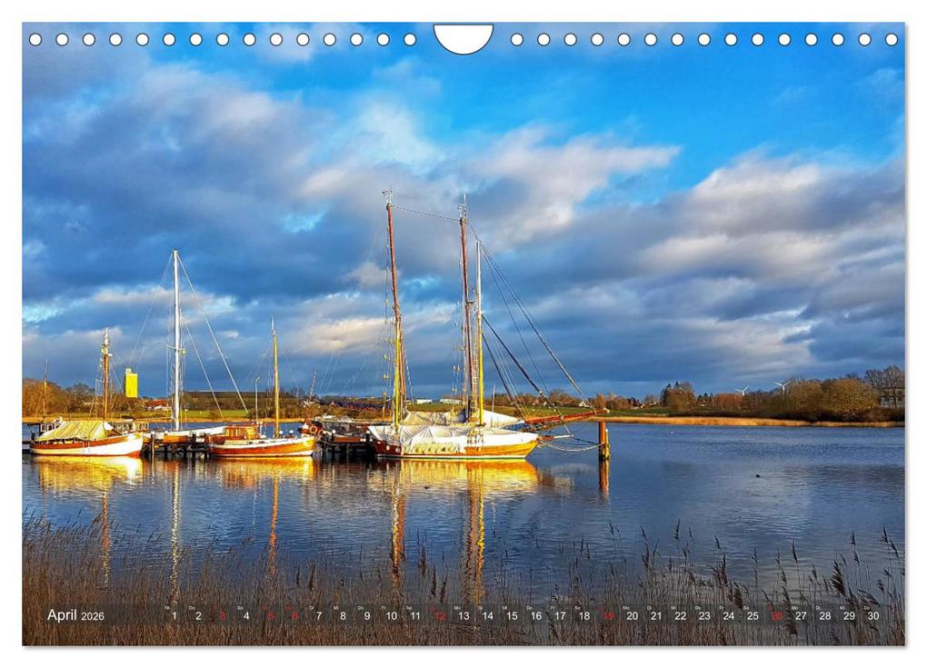 Weitere Ansicht: Kappeln und die Schlei (Wandkalender 2026 DIN A4 quer), CALVENDO Monatskalender | Ute Jackisch, Calvendo