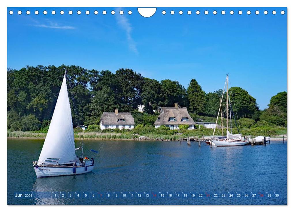 Weitere Ansicht: Kappeln und die Schlei (Wandkalender 2026 DIN A4 quer), CALVENDO Monatskalender | Ute Jackisch, Calvendo