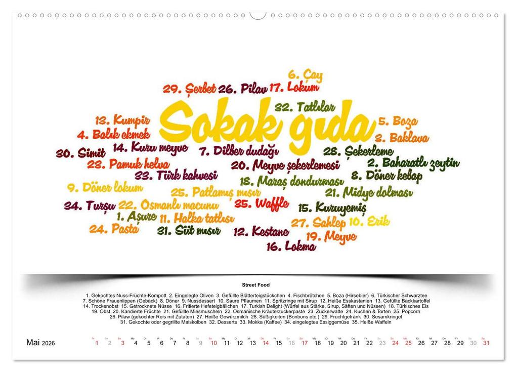 Weitere Ansicht: Kultur-Sprachkalender Türkisch-Deutsch (hochwertiger Premium Wandkalender 2026 DIN A2 quer), Kunstdruck in Hochglanz | Claus Liepke, Calvendo