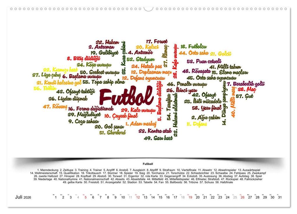 Weitere Ansicht: Kultur-Sprachkalender Türkisch-Deutsch (hochwertiger Premium Wandkalender 2026 DIN A2 quer), Kunstdruck in Hochglanz | Claus Liepke, Calvendo
