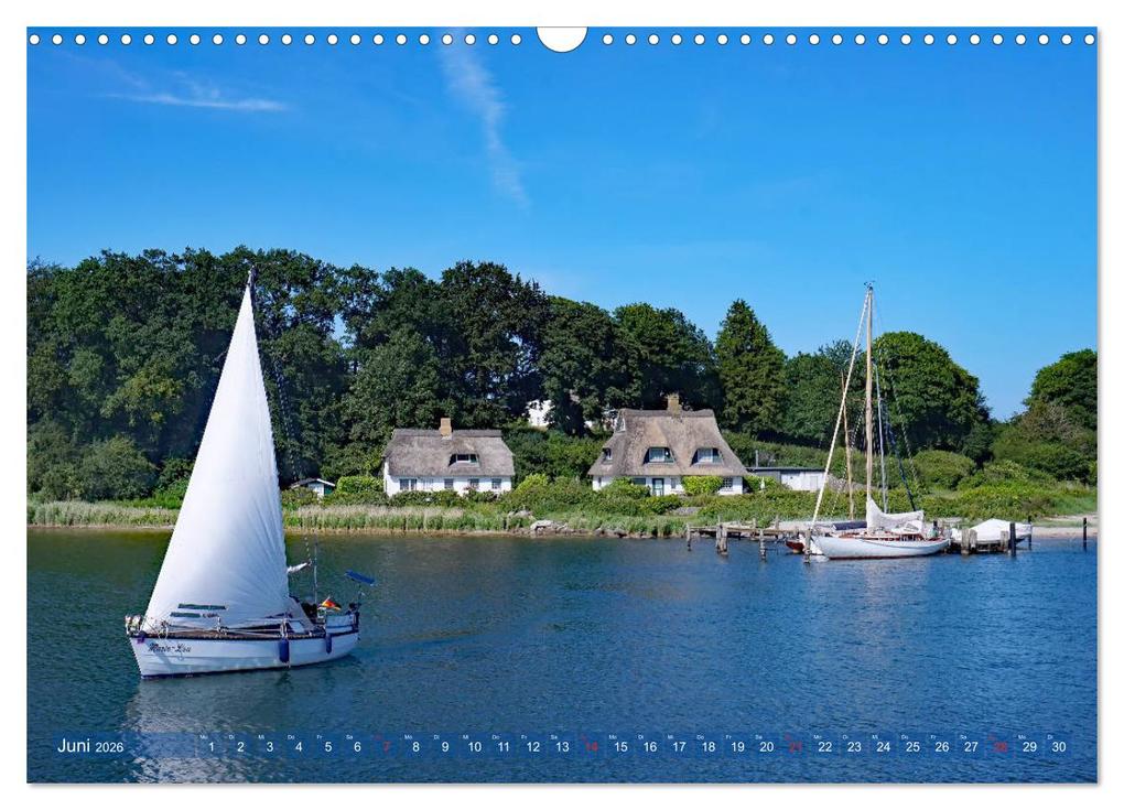 Weitere Ansicht: Kappeln und die Schlei (Wandkalender 2026 DIN A3 quer), CALVENDO Monatskalender | Ute Jackisch, Calvendo