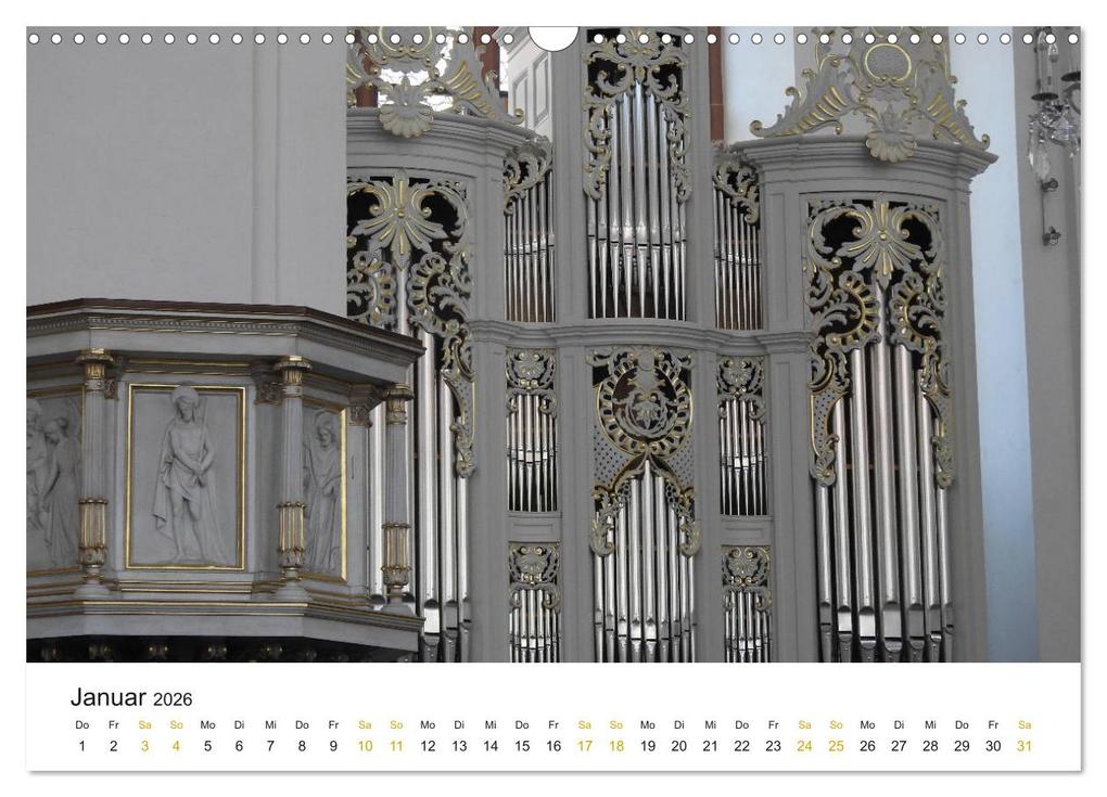 Weitere Ansicht: Fantastische Welt der Orgeln (Wandkalender 2026 DIN A3 quer), CALVENDO Monatskalender | Bettina Vier, Calvendo