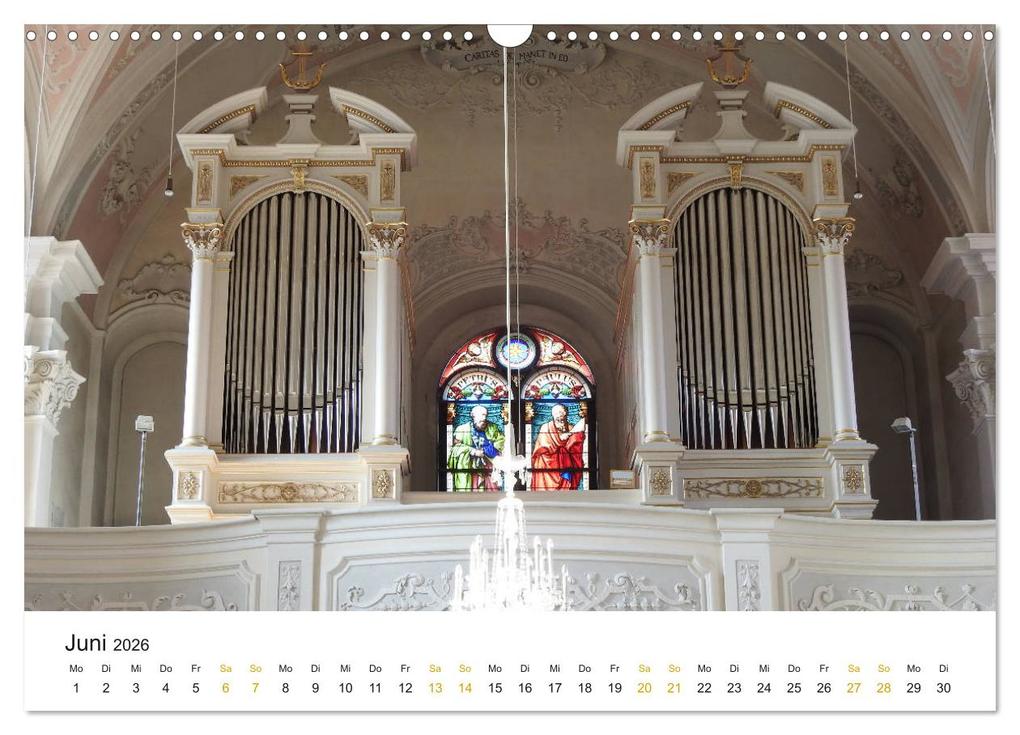Weitere Ansicht: Fantastische Welt der Orgeln (Wandkalender 2026 DIN A3 quer), CALVENDO Monatskalender | Bettina Vier, Calvendo